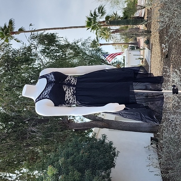 JANUARY 7 Lolita Black Lace High Low Dress S Goth Punk Rave Nylon Corset Y2K - Picture 15 of 16